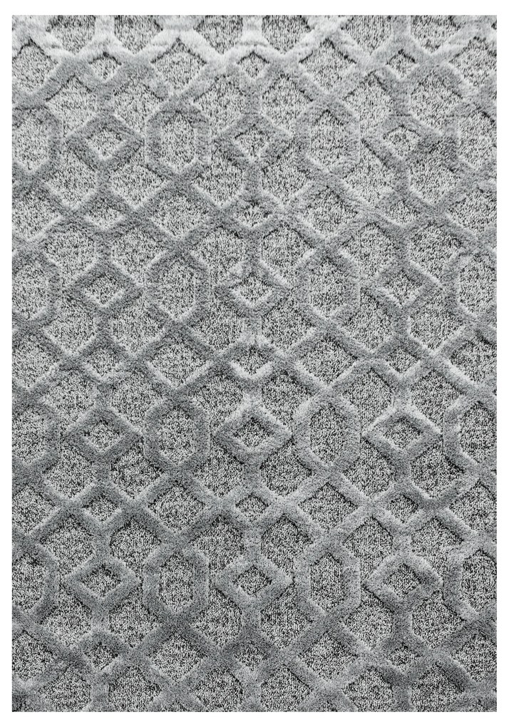Ayyildiz Kusový koberec PISA 4702, Sivá Rozmer koberca: 80 x 150 cm