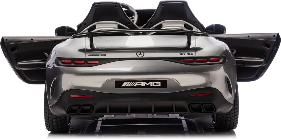 LEAN CARS Elektrické autíčko Mercedes GT63 AMG DK-GT63 24V LCD sivé lakované