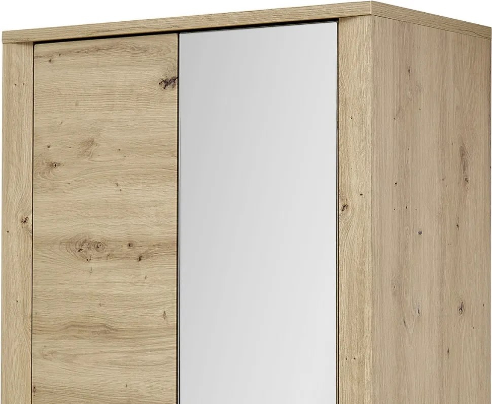 Predsieňová šatníková skriňa Tira, dub artisan