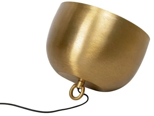 Apollon podlahová lampa zlatá Ø35 cm
