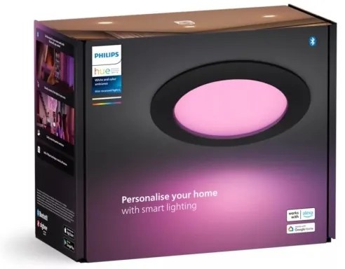 Philips - LED RGBW Stmievateľné kúpeľňové svietidlo Hue SLIM LED/12W/230V IP44