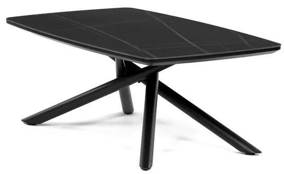 Autronic BONTEC Konferenčný stolík 120x70cm, spekaná keramika, mramor, AHG-X7227 BK Farba: Čierna
