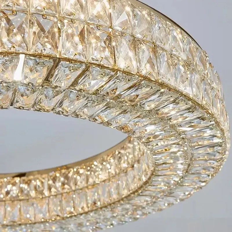 Toolight Toolight, LED stropné svietidlo 80cm + diaľkový ovládač, APP1569-CP, zlatá, OSW-06988