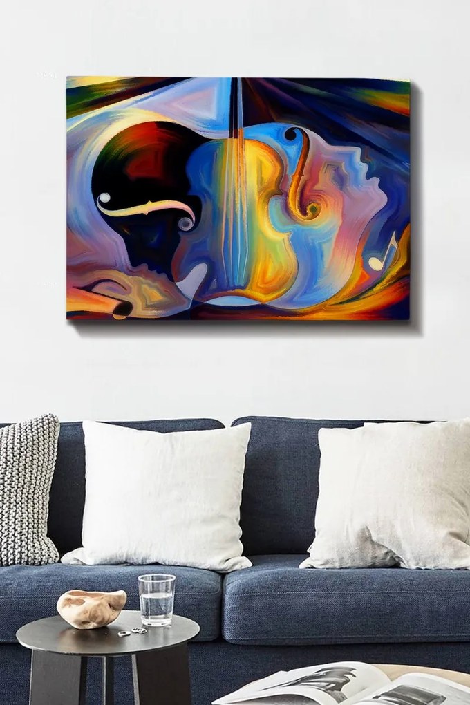 Obraz ABSTRACT MUSIC 70 x 100 cm