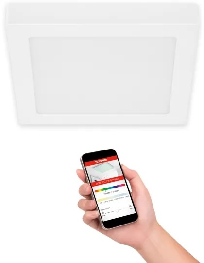 Telefunken 309606TF - LED RGBW Stmievateľné svietidlo LED/18W/230V Wi-Fi Tuya