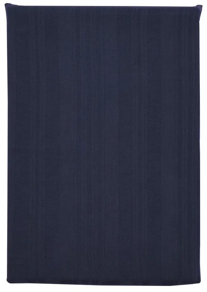 Tmavomodré damaškové obliečky na jednolôžko/predĺžené 140x220 cm Noble – Södahl