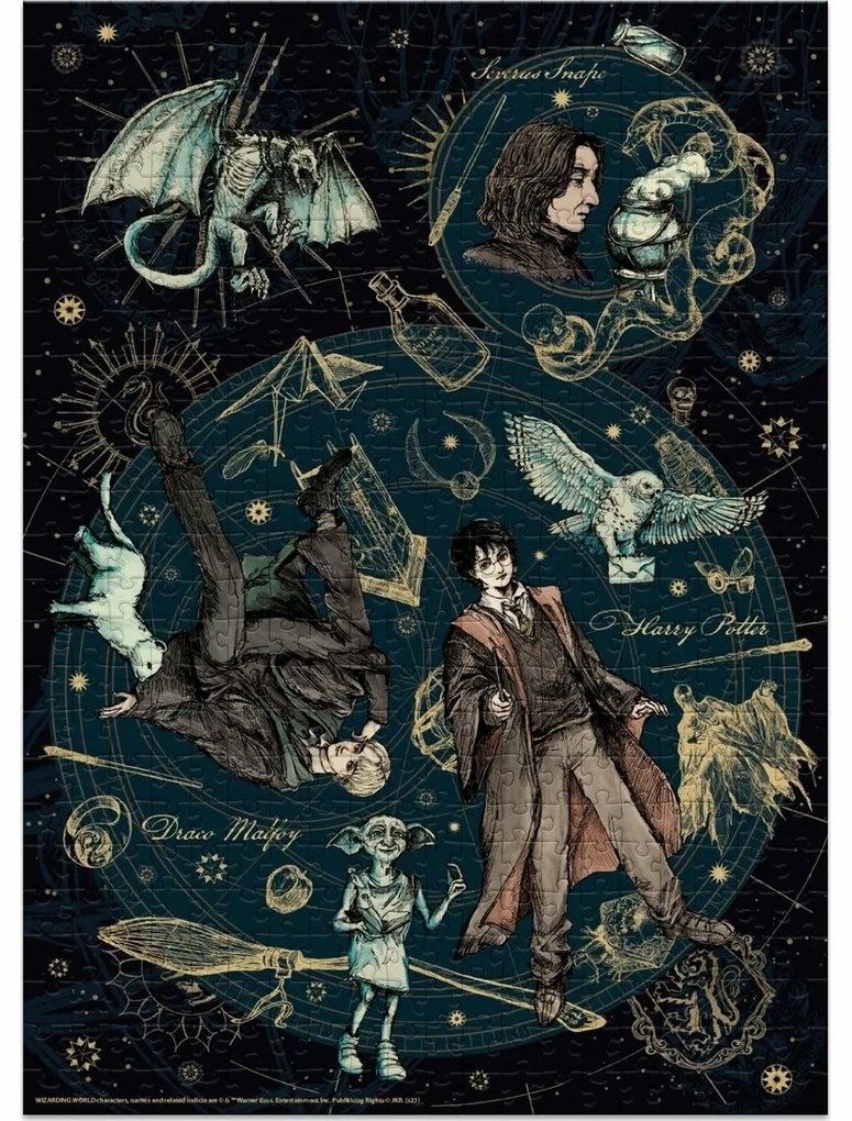 Dodo Puzzle Harry Potter: Snape, Harry a Draco, 500 dielikov
