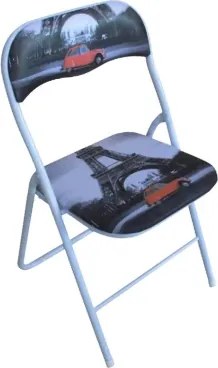 Skladacia stolička Jamos, motív Paríža%