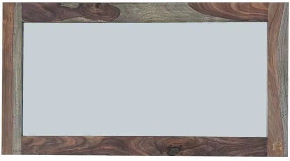 Bighome - GREY WOOD Zrkadlo 130x70 cm, palisander