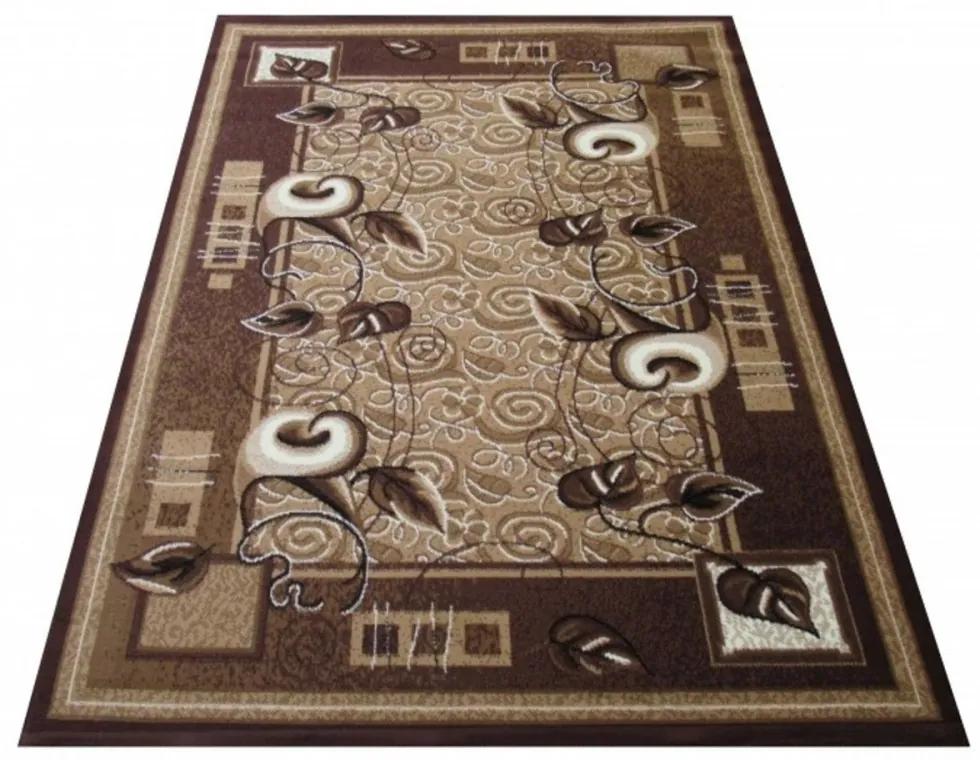Kusový koberec PP Agnus hnedý, Velikosti 150x210cm
