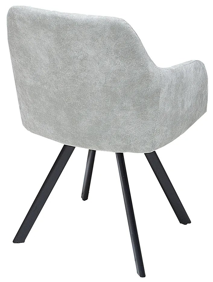 Stolička Lucca stone grey