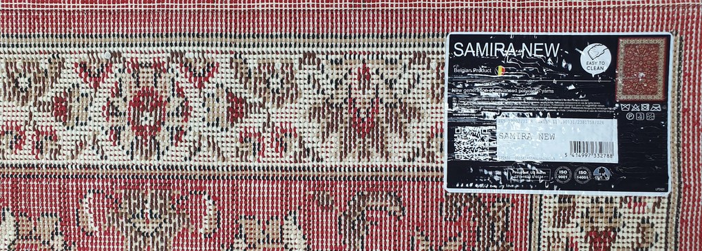 Spoltex, Kusový koberec Samira New Red 12002-011, 200x280, červená, chodba / predsieň