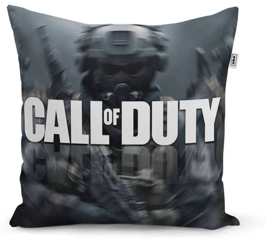 Sablio Vankúš Call of Duty Voják - 60x60 cm