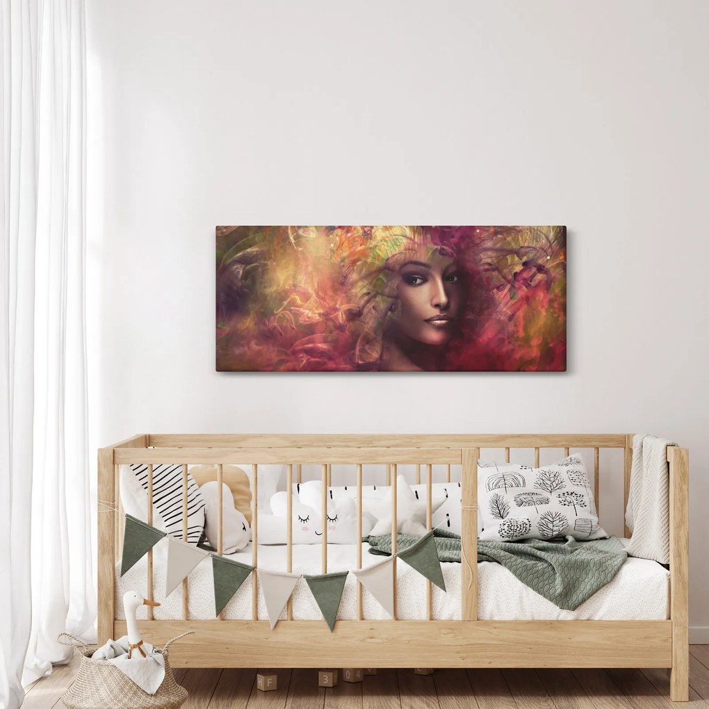 Obraz - Fantasy žena (120x50 cm)