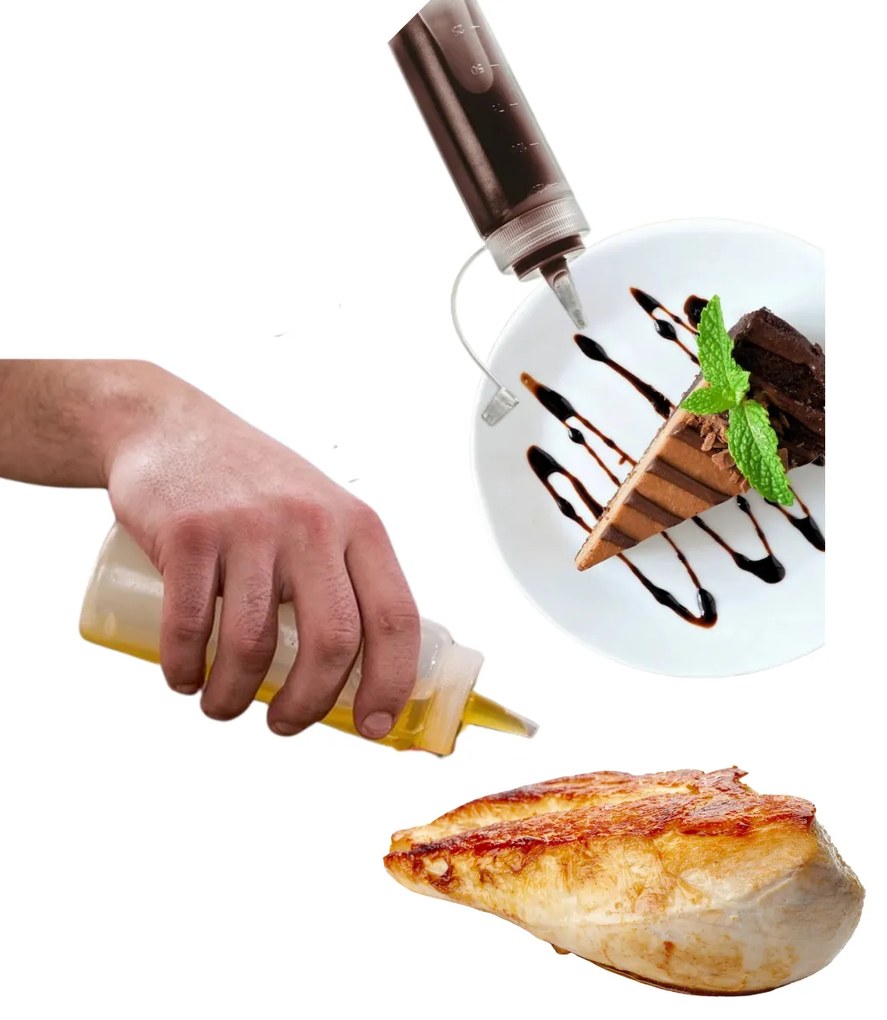 Orion Fľaštička - zdobička na prísady a zdobenie, 125 ml SOS