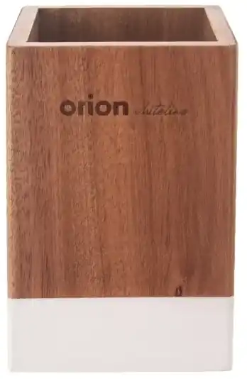 Orion domácí potřeby Stojan na kuchyňské náčiní WHITELINE | BIANO