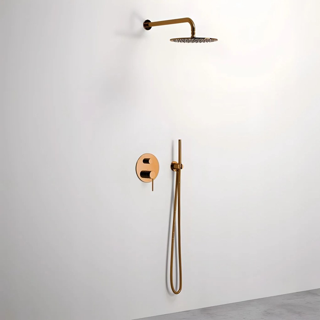 Sprchový set pod omietku Rea Lungo Rose Gold