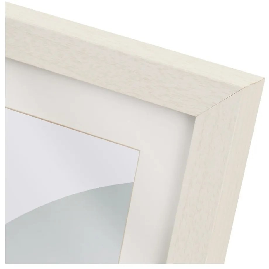 Biely stojací/na stenu rámček 22,5x28 cm Sencillo – Casa Selección