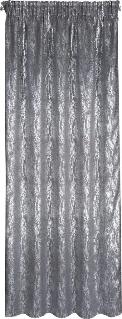 ZATEMŇOVACÍ ZÁVES NA PÁSKE ELISE 140X270 CM SIVÁ