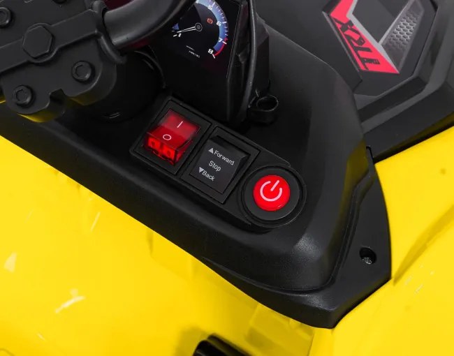 Elektrická štvorkolka Quad Sport TX 4 × 4 žltá