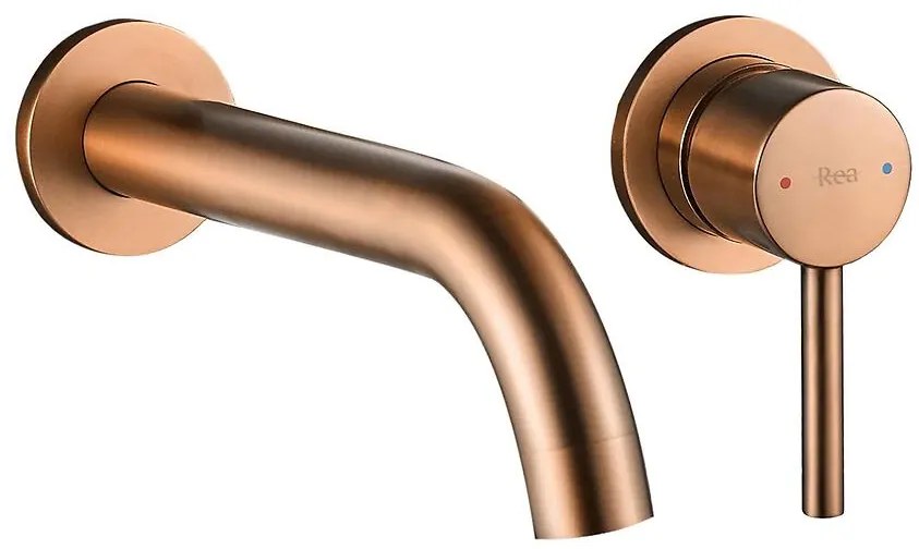 Podomietková batéria REA LUNGO brúsená meď + BOX