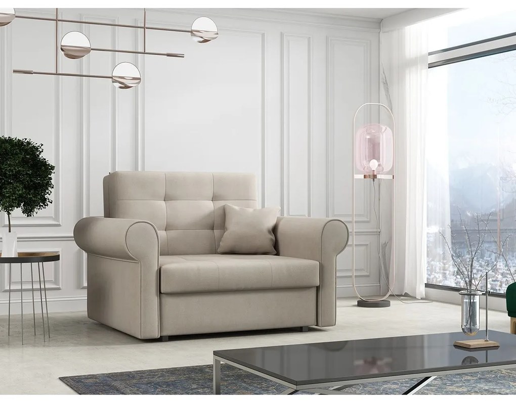 Kreslo Clivia Silver I, Dostupné poťahy: Kronos 02