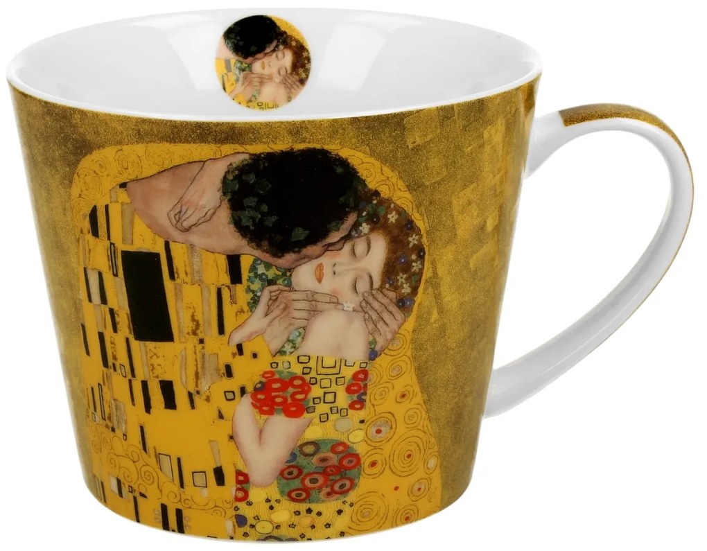 Porcelánový hrnček Klimt The Kiss 600 ml