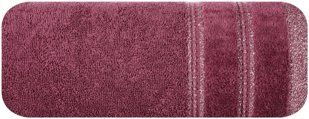 FROTÉ UTERÁK GLORY12 SADA 6KS 50X90 CM BORDOVÁ