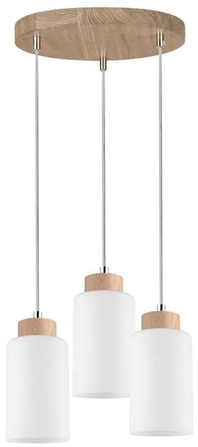 Spot-Light 1720574 - Luster na lanku BOSCO 3xE27/60W/230V