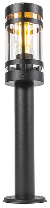 Moderné vonkajšie svietidlo čierne 50 cm IP44 - Gleam