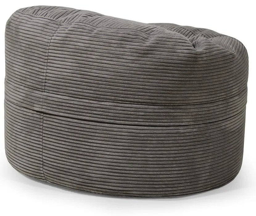 Menčestrový detský sedací vak v horčicovej farbe Roll 80 – SLOWDOWN