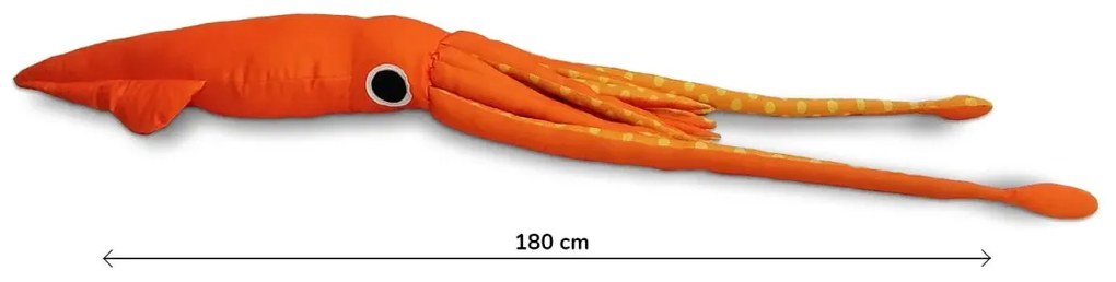 Sablio 3D vankúš Mega v tvare kalmáre - 180 cm