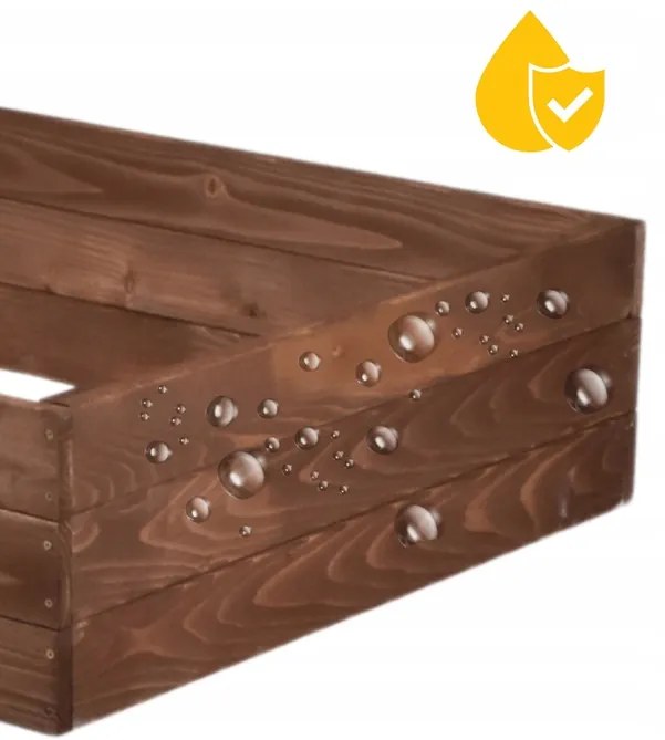 Vyvýšený záhon 120x80x30 IMPREGNOVANÝ