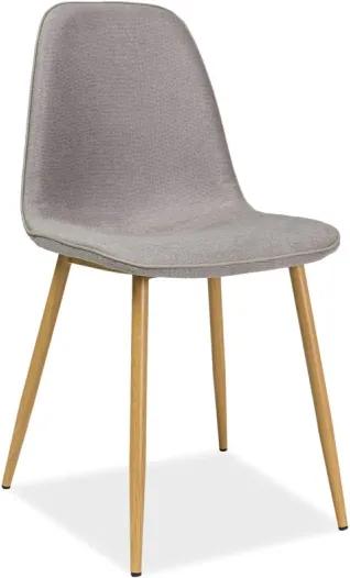 Sivá stolička DUAL