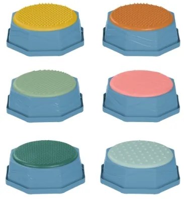 B-Toys - Detské balančné stupienky BALANCE & HOP 6 ks