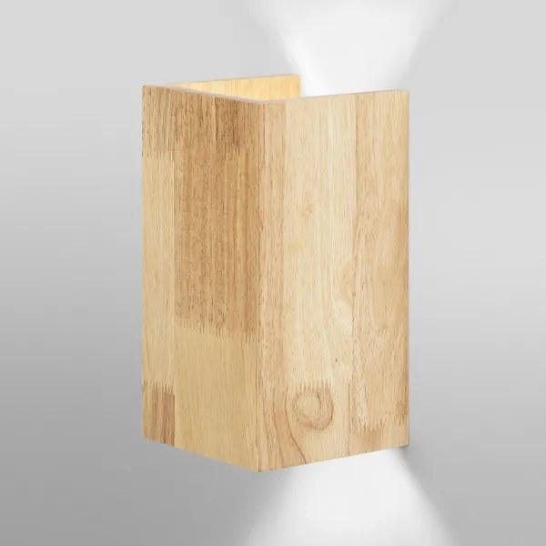 Ledvance - LED Stmievateľné nástenné svietidlo SMART+ WOOD LED/12W/230V Wi-Fi