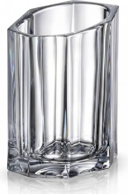 KRIŠTÁĽOVÁ VÁZA BOHEMIA BAZALT 200MM