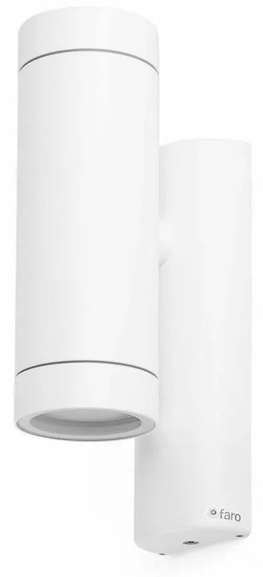 FARO Barcelona FARO 75500 - Vonkajšie nástenné svietidlo STEPS 2xGU10/35W/230V IP44 FA75500