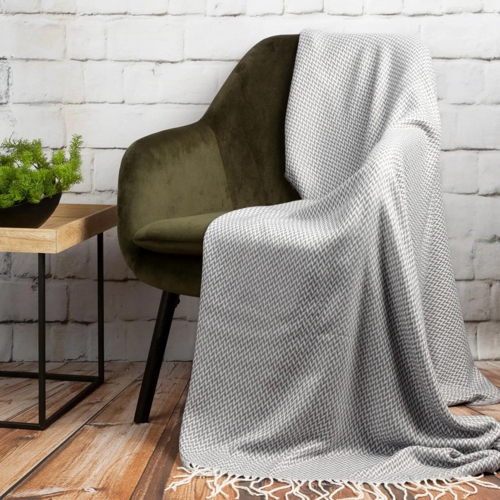 AKRYLOVÁ DEKA AKRYL 3 130X170 CM VZOROVANÁ