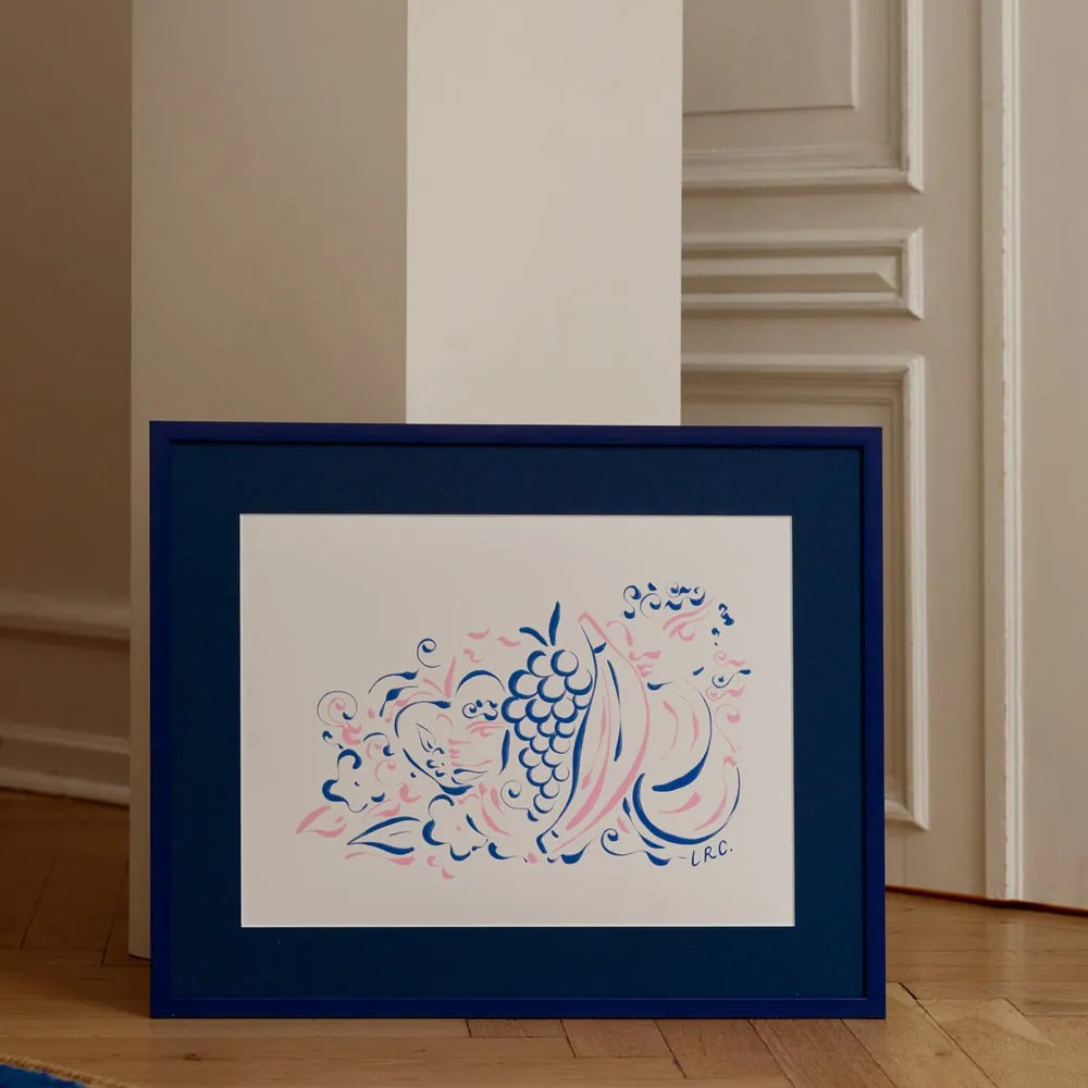 Moikka Plagát Cosmic Harvest by Lucrecia Rey Caro 30x40