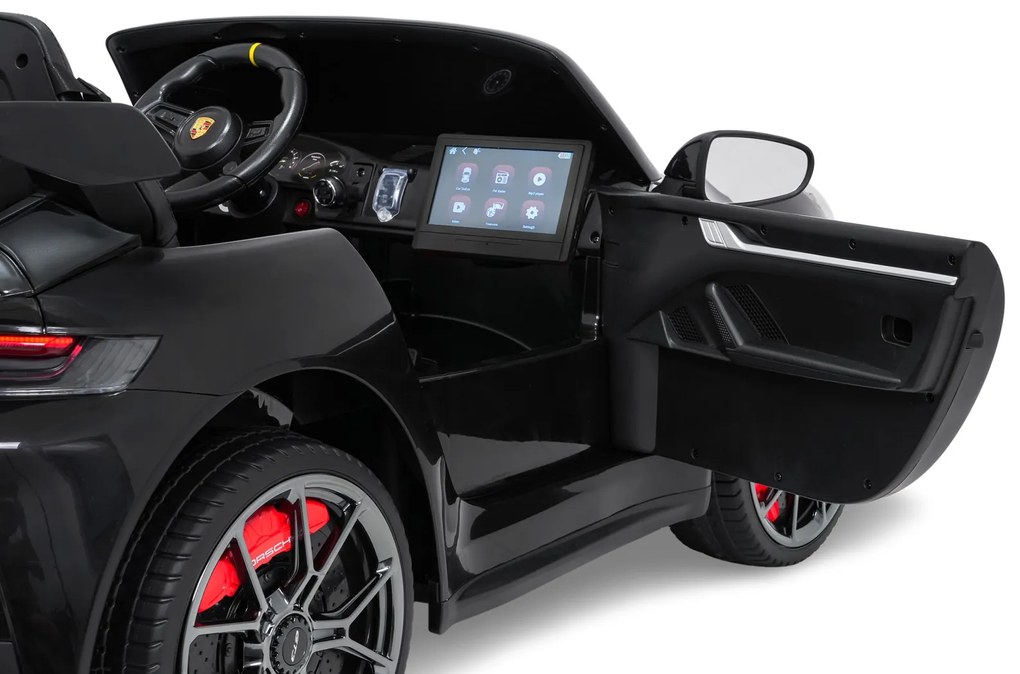 Detské elektrické autíčko Porsche 911 GT3 STRONG MP4 čierne