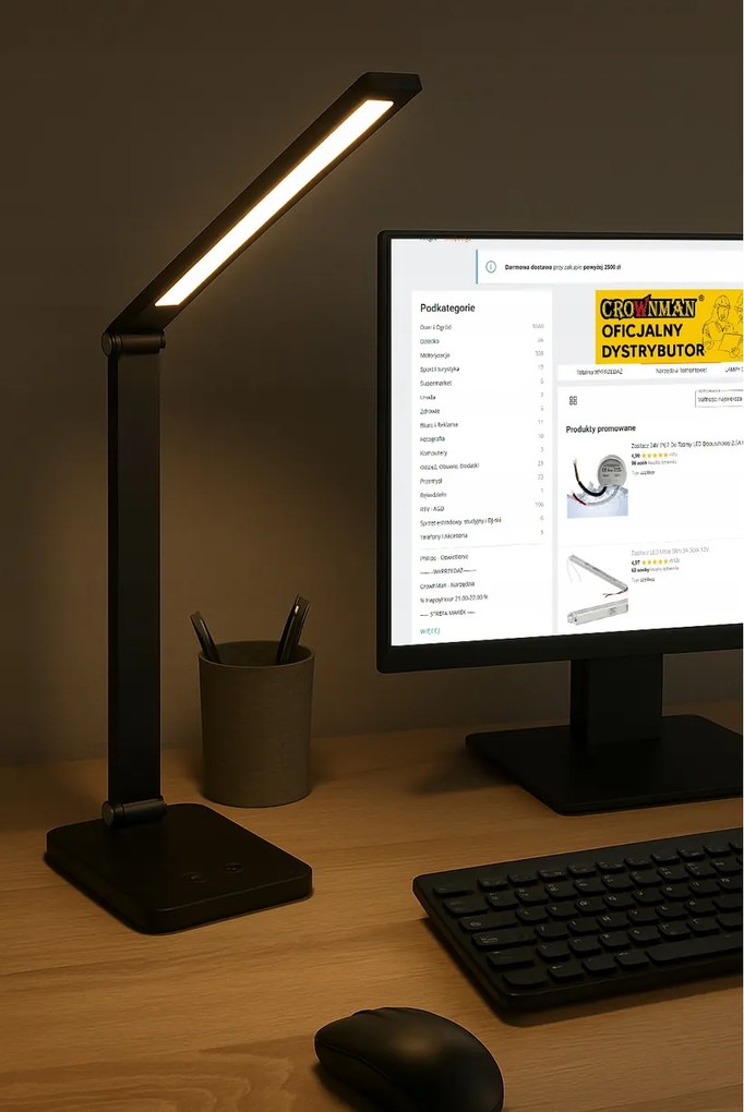 BERGE LED stolná lampa SKOPIJE 5W