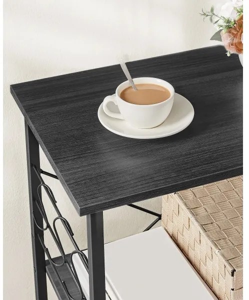 Servírovací stolík MARGE čierna