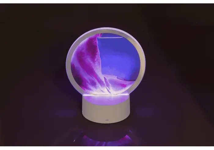 OUT OF THE BLUE KG LED pohyblivý obraz z piesku - Modrá