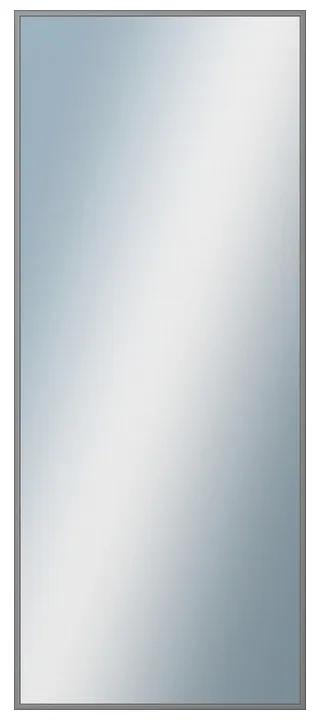 DANTIK - Zrkadlo v rámu, rozmer s rámom 50x120 cm z lišty Hliník platina (7269019)
