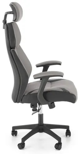 Kancelárska stolička HIRU sivá/čierna