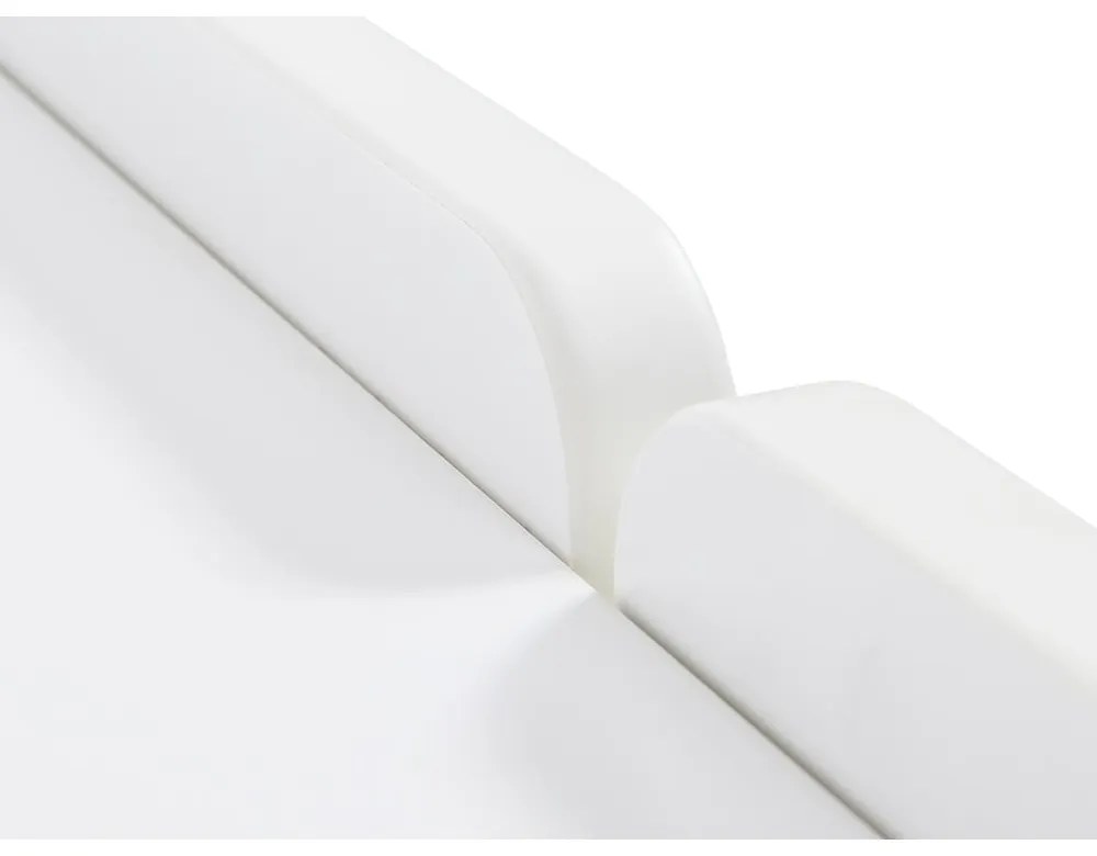 Biely TV stolík 160x55x45 cm Bera – Unique Furniture