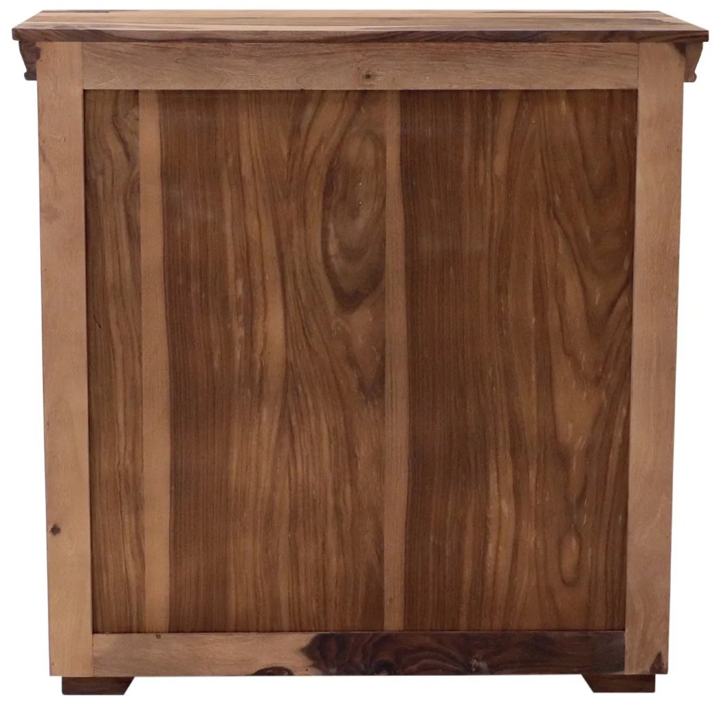 furniture-nabytek.cz - Komoda masiv dřevo palisandr 90x45x90