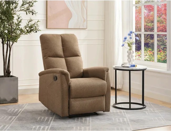 Polohovacie kreslo hnedé TV-916 BR2