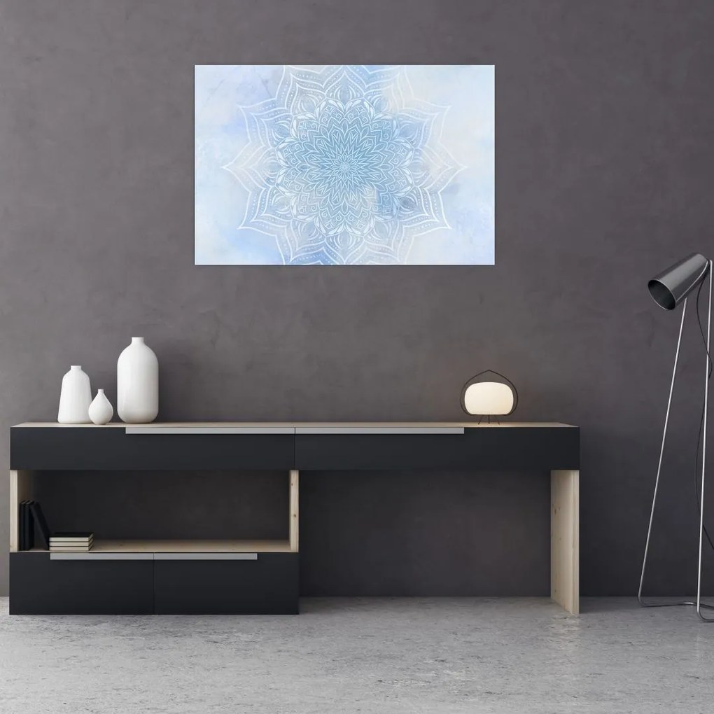 Obraz - Zimná mandala (90x60 cm)